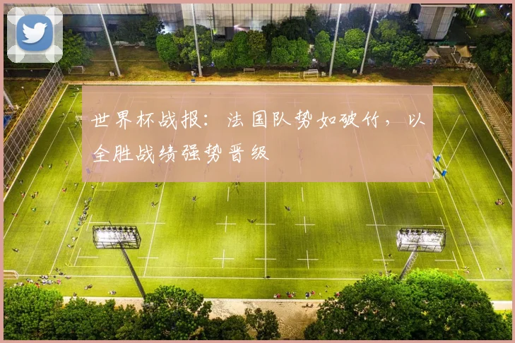 世界杯战报：法国队势如破竹，以全胜战绩强势晋级